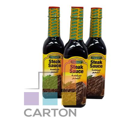 FRESHLY STEAK SAUCE 3*284GM